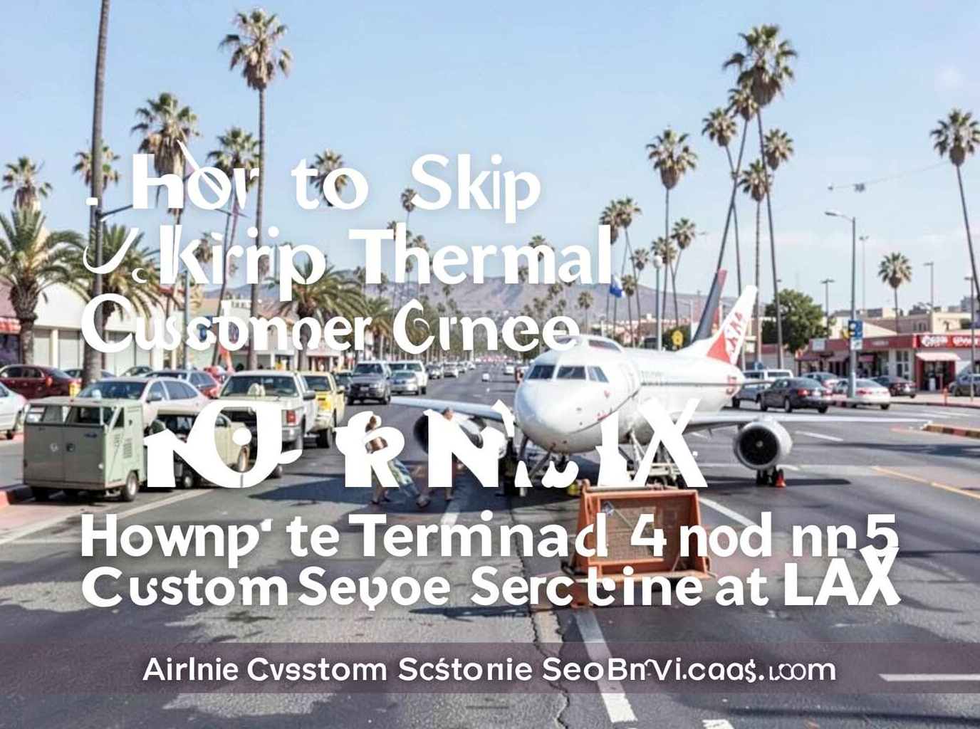 How to Skip the Terminal 4 and 5 Customer Service Lines at LAX